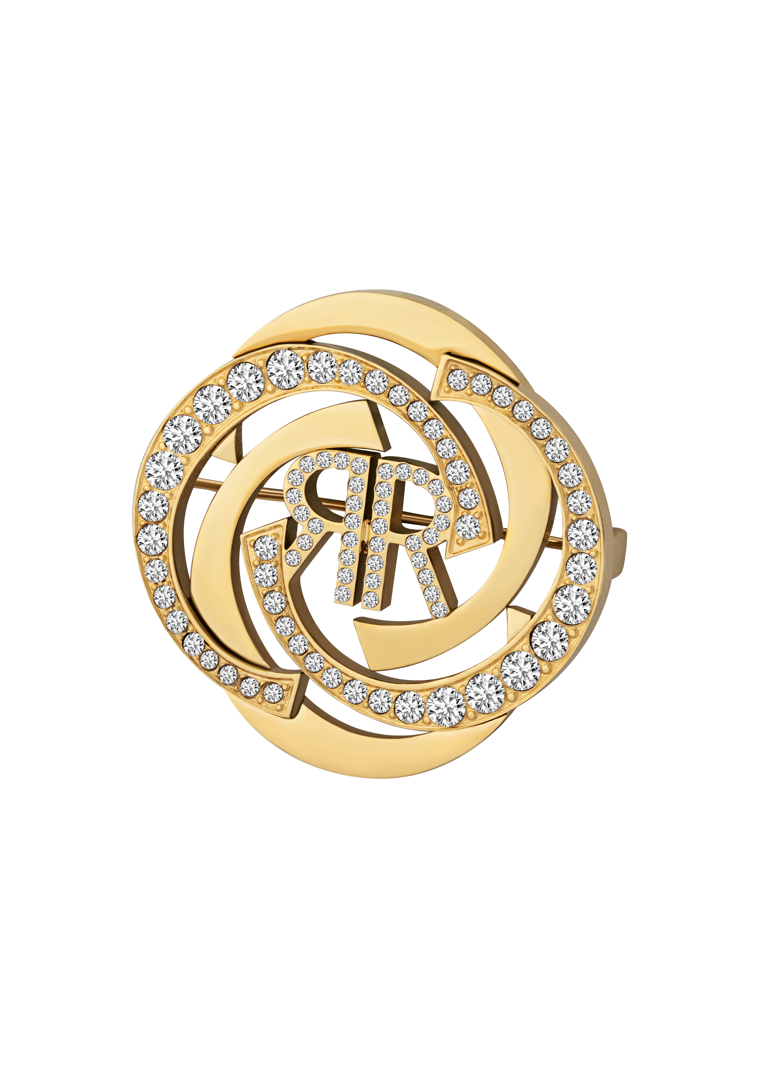 Cerruti Woman Gold Brooch Best Mother's Gift Trafalgar Luxury Jewels